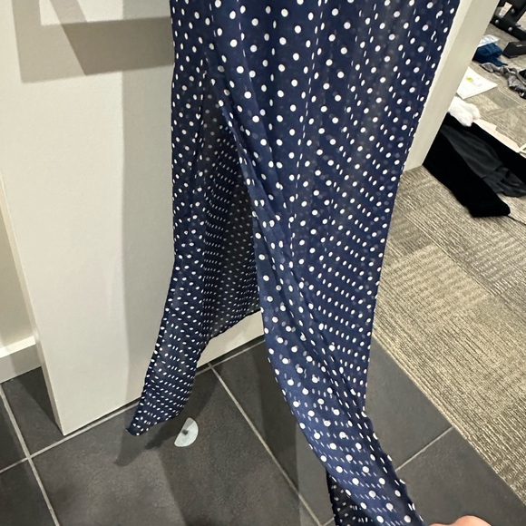 High waisted polka dot maxi skirt - Picture 2 of 2